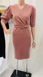 Dress Bonus Belt 7793-85 Bahan Scuba Import Premium Realpic LD 80-100 PJ 95 CM