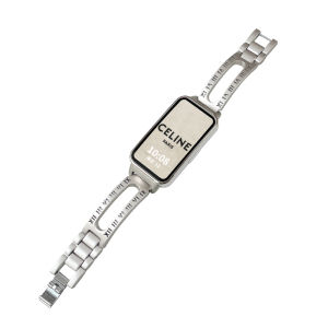 YUNDINGCHUANGXIANG | Creative Hollow Letter Metal Replacement Strap for Huawei and Honor Bands