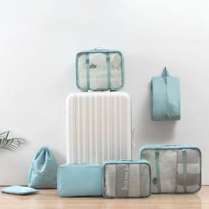 Travel organizer set luggage organizer set 7 in 1 travel storage bag organizer storage for bag underwear organizer for bag travel organizers and pouches 7pcs travel organizer travel essentials bash official store travelling bag organizer set clothes organ