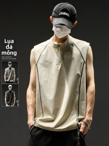 SZON | Áo Thun Ngắn Tay Phong Cách Hoa Kỳ Cổ Điển Mùa Hè