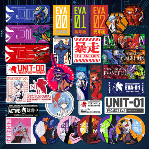 Waterproof Mobile Phone Sticker EVA Initial Machine Travel Notebook Computer Case Luggage Japanese Anime Style Digital Accessories
