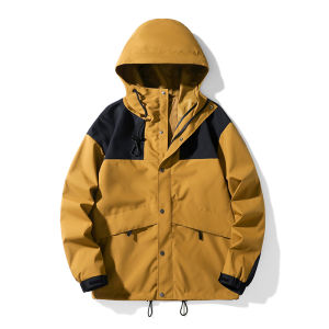 FUGUINIAO แจ็กเก็ตกีฬาแบบหลวมๆใหม่ล่าสุดเสื้อโค้ทสำหรับคู่รักทันสมัยเสื้อโค้ตมีฮูดสำหรับคู่รักเสื้อโค้ทสำหรับวิ่งออกกำลังกายกลางแจ้งกระเป๋าเสื้อขนาดใหญ่