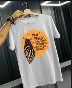 KAOS T-SHIRT BAJU DISTRO KATA KATA LENGAN PENDEK HARGA GROSIR