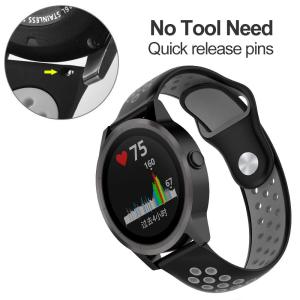 Zionia 18mm 20mm 22mm Breathable Skin-friendly Silicone Sport Watch Strap for Huawei Watch GT 2 3 4 5 6 Pro Ceramic Active Classic Runner Sport Ultimate Buds GT2 GT3 GT4 GT5 GT6 SE 2E Honor GS Pro GS3 GS3i GS4 Magic Dream 46mm 43mm 42mm 41mm Accessories