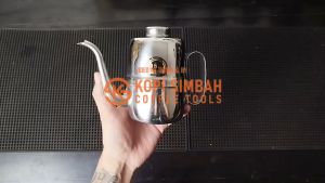 Olive Kettle Goose Neck 18 Oz Teko Kopi Leher Angsa 540 ml Ketel Manual Brew Pour Over Coffee