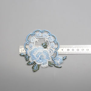 ปatches ดอกไม้ปักลาย เสื้อผ้า DIY อุปกรณ์เย็บปะติด ป้ายตกแต่งเสื้อผ้า ปักลาย ดอกไม้ปักลาย วัสดุตาข่าย พืชและดอกไม้