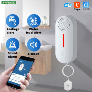 Tuya Smart Wifi Water Leakage Sensor Alarm Water Leakage Detector Flood Alert Low Water Level Detector For Smart Home