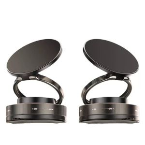 360 ° ที่ยึดโทรศัพท์แบบสุญญากาศปรับได้ ที่ยึดโทรศัพท์แบบถ้วยดูด ที่ยึดโทรศัพท์แบบแม่เหล็กสำหรับรถยนต์ สำหรับยิม/กระจก/รถยนต์ สำหรับ iPhone