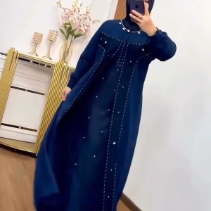 Senada Dress Ceruty Babydoll Brokat Dress Kondangan Terbaru Dress Mewah Dress Dewasa Terbaru 2025