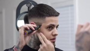 Electric Clippers T9 Professional Hair Clippers Haircut Usb Rechargeable Razor Trimmer