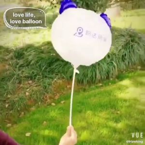 Stik Balon Foil Dan Latex Ukuran Besar 1 Pcs