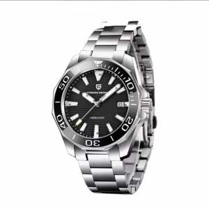(Clear Stock Price) Pagani Design 43mm Mens Stainless Steel Watch Quartz Watch PD-1668Q | Men Watch | Pagani Design