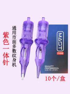 Integrated Mast Small Purple Needle for Current Meter Special Use Lip Tattooing Machine Needles Eyebrow Embroidery Needles