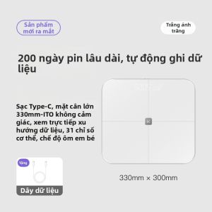 Keep | Cân Đo Mỡ Cơ Thể Thông Minh Hiển Thị Rõ Ràng Loại C