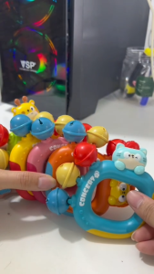 Xúc xắc vòng lengkeng Honper Zoo phát âm thanh cho bé CarynLAZADA