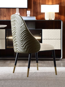 Luxury Italian Leather Dining Chair