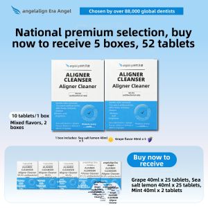 ANGELALIGN | Clear Aligner Cleaning Tablets 3 Boxes