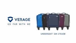 Verage Compact Underseat Pro 14 inch Cabin Size Carry ON Spinner Wheels Lightweight Suitcase Pilot Soft Case Luggage Travel Bag