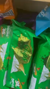 Potato Chips Spicy Flavor 60g Natural Healthy Snack No Additives Crispy Fresh Didos Chips