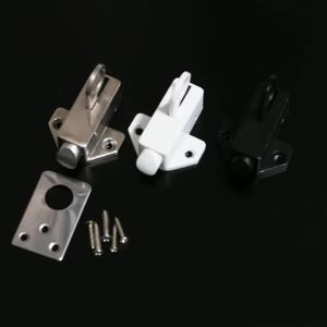 Push-Pull Latch Bolt Self-Spring Door Bolt Lock Aluminum Alloy Automatic Latch Lock Window Security Latch Gate Lock Hardware