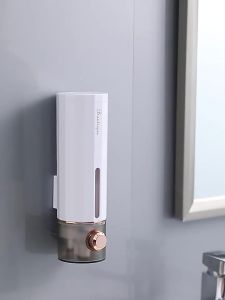 Home Bathroom Soap Dispenser Punch-free Wall-mounted Hand Sanitizer Foam Press Soap Dispenser Hotel Shampoo Shower Gel Box