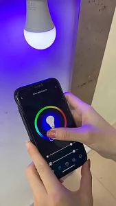 Tuya Smart LED Bulb E27 APP Control Dimmable Light Bluetooth RGB Lamp 220V Bedroom Decoration Party Lighting Smart Life