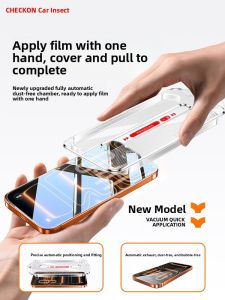 CHECKON | Anti-Peeping Tempered Glass Screen Protector for iPhone 17 Pro Max 16 Pro 15 14 Plus 17 Air 13 12 11 XS Max XR