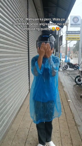 10PCS Card Raincoat Disposable Portable Raincoat Whole Body Rain Cover Thickened Adult Size