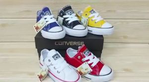 Sepatu Anak Laki-laki Sneakers Kanvas Murah Berkualitas Flat Perempuan Karet Lentur Tidak Licin Gaul