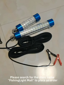 120W 150W 300W Underwater Fishing Light Portable LED Submersible Waterproof Lure Bait Lamp For Boat Fishing