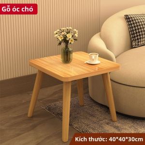 FWTDF | Bàn Đỡ Giường Nhỏ Phong Cách Retro Thân Thiện Với Môi Trường