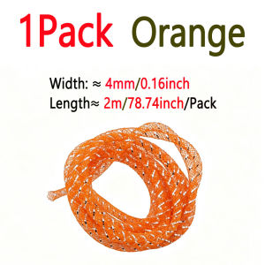 Bimoo 2M/Pack 4mm Flash Mesh Tube Fly Tying Material Holographic Mylar Tube For Tying Minnow Body Baitfish Streamer Flies