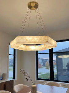 HADLITE | Đèn Treo Đá Marble Đồng Sang Trọng