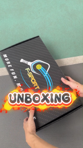 (Chính Hãng) Vợt Pickleball Fsport Panther Boom– Điểm Ngọt Rộng Kiểm Soát Hoàn Hảo Trợ Lực Cao