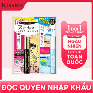 Set Mascara Nâng Dài Mi Và Tẩy Trang Nhanh Làn Mi Kissme Heroine Make ( Combo Mascara 6G Và Tẩy Trang Mi 4mL )