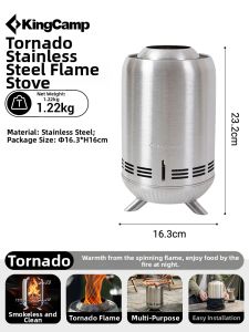 Kingcamp | Durable Portable Camping Stove