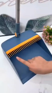 <𝙇𝙖𝙯𝙎𝙜𝙈𝙖𝙡𝙡> 3-in-1 Rotatable Foldable Sweeper Broom & Dustpan Set | Indoor & Outdoor Use