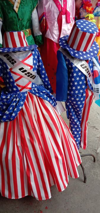 United Nation and AMERICA COSTUME United Nations Costume