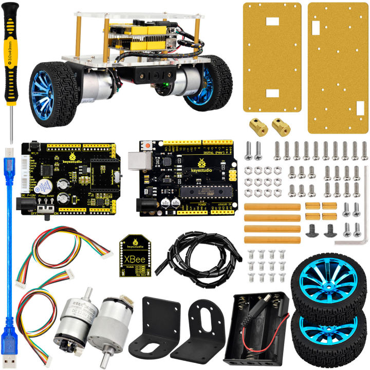 Bộ Kit Xe Robot Cân Bằng Tự Làm Keyestudio Dành Cho Arduino UNO - Dự Án ...