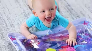 KOI STORE Baby water playmat kartun Tummy time playmate Matras air bayi mainan edukasi