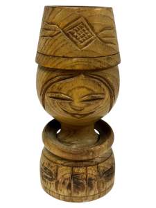 Vintage Hand-Carved Japanese Ainu Nipopo Doll