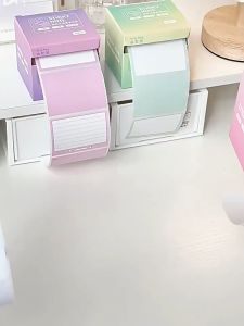 256 Sheet Pull-out Memo Pads Creative Study Sticky Notes DIY Scrapbook Sticker Label School Supplies