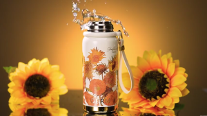 GERM 580ML Thermos Cup S31603 Cangkir Termos Baja Tahan Karat Dingin Portabel Botol Air Olahraga