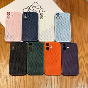 with Lens Film Heat Dissipation Casing for iPhone 16 15 14 13 12 11 Pro Max Plus 16plus 15plus 14Plus 13Pro 11Pro Shockproof Phone Case for iPhone 16ProMax 15ProMax 14ProMax 13 ProMax Lens Protection Hard Cover