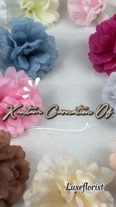 [1 PCS] BUNGA MAWAR CARNATION OF KUNTUM /ARTIFICIAL/BUNGA/PERNIKAHAN/SURABAYA