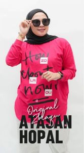 KAOS ZOLAQU TERBARU 2024: Baju Wanita Model Sekarang Atasan Jumbo Semi Tunik Official Store Resmi