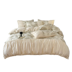 MANSHIAN | French Style Washed Silk Bedding Set