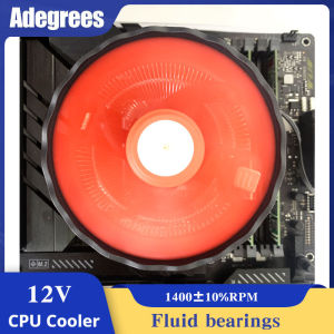 CPU Cooling Fan Desktop Computer 3PIN Quiet PC Cooler Radiator for Intel LGA 1150 1151 1155 1156 1200 1700 X99 X79 AMD AM3 AM4