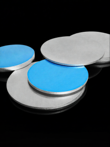 OUDIFU | Laser Perforated Aluminum Disc Heat Sink 50mm