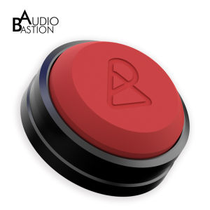 แผ่นป้องกันการสั่นสะเทือน AudioBastion สําหรับลําโพง/ซับวูฟเฟอร์/เครื่องขยายเสียง - เท้าแยก Hi-Fi ปรับปรุงคุณภาพเสียง (ชุด 4 ชิ้น)